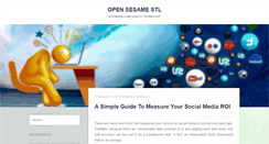 Desktop Screenshot of opensesamestl.com